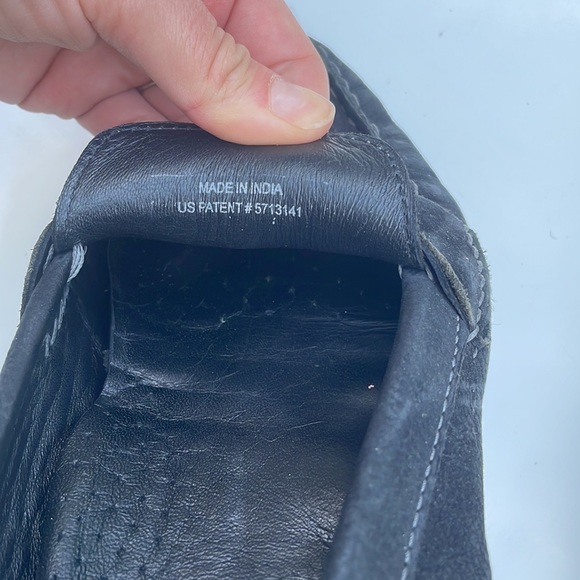 Cole Haan Women’s Black Suede Flats - Driving Shoes Size 9.5 - Picture 7 of 7
